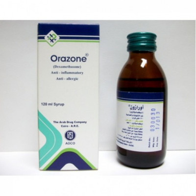 Orazone 0.1 mg/ ml ( dexamethasone ) syrup 120 ml 
